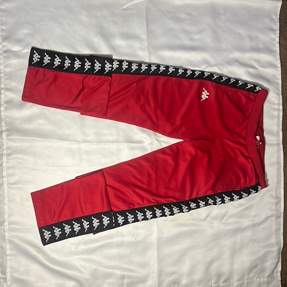 Red Kappa Sweatpants